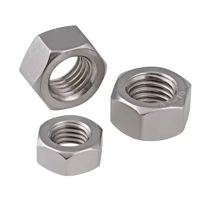 China Factory Supply DIN 934 Carbon Steel Hex Head Nut