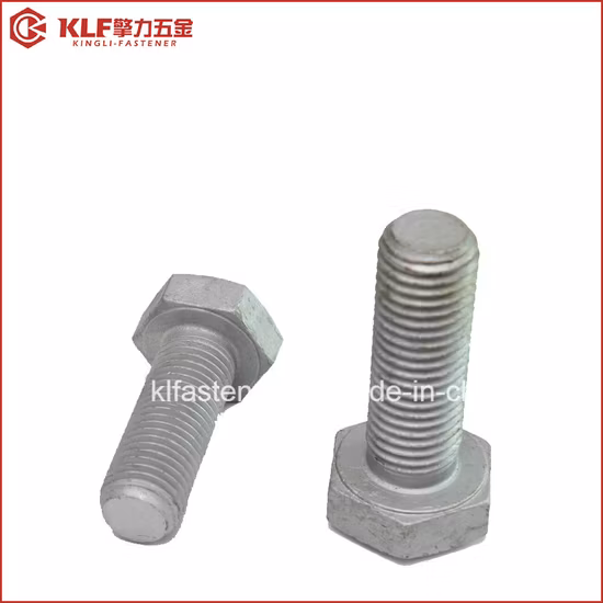 Parafuso estrutural sextavado pesado ASTM A325/A490